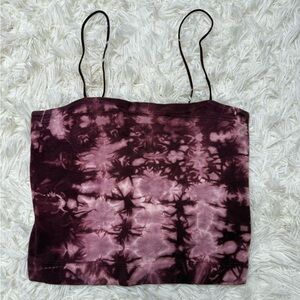 American Eagle Outfitters Tie-Dye Camisole - Dark Purple